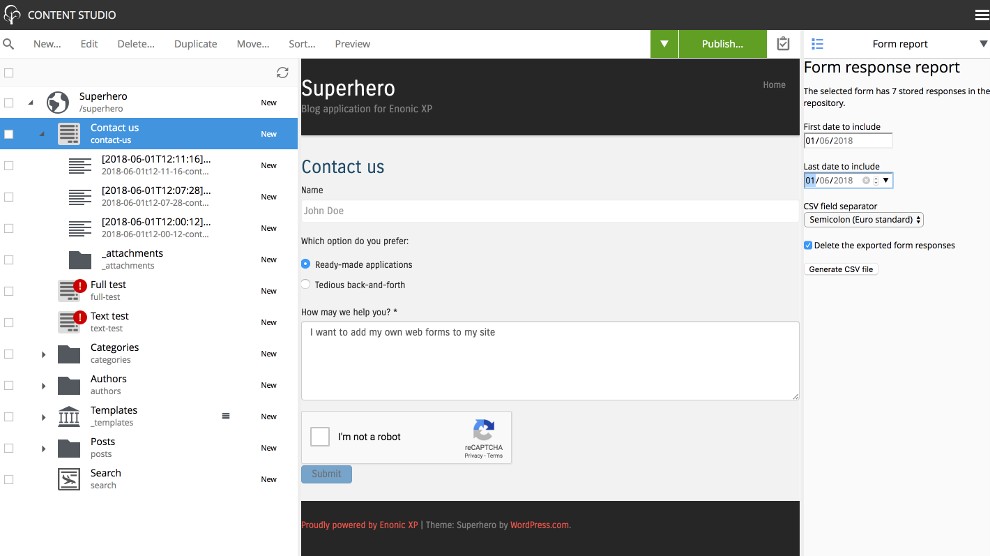 Form Builder screenshot 1