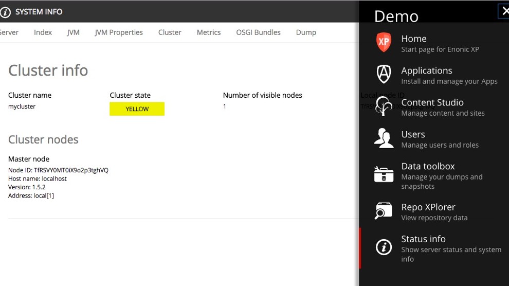 Server status admin tool screenshot 0