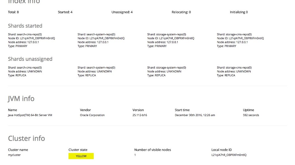 Server status admin tool screenshot 1