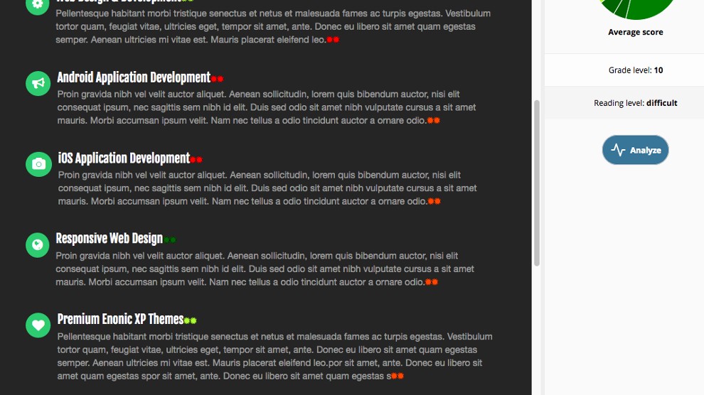 Readable screenshot 1
