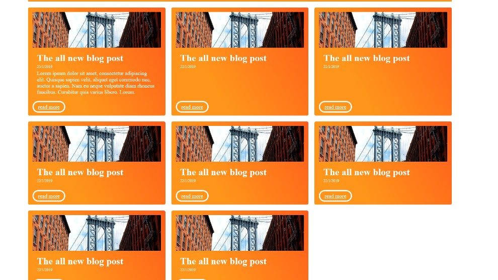 Overview of blog articles